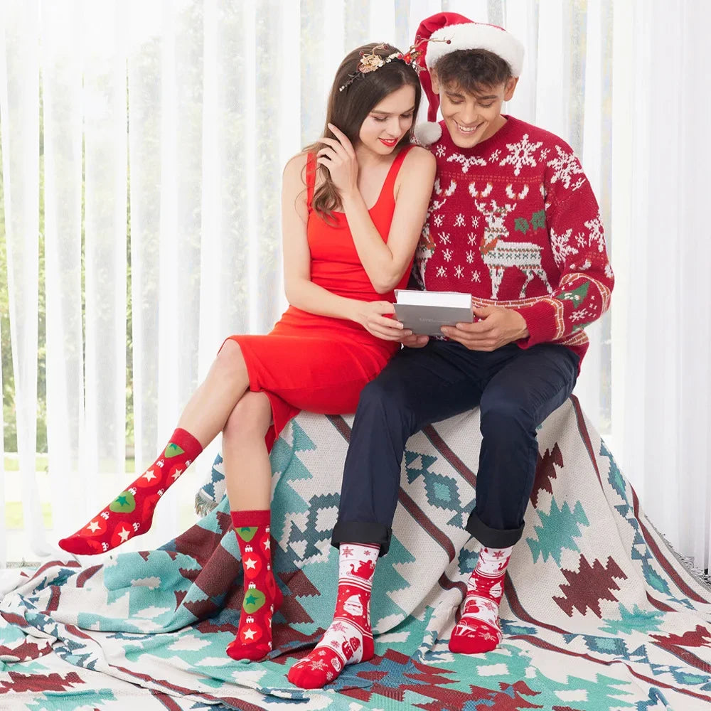 Odyssey Shoppe™Authentic Women's Festive Warm Christmas Socks