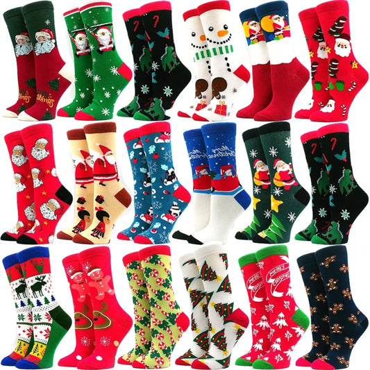 Odyssey Shoppe™Authentic Women's Festive Warm Christmas Socks