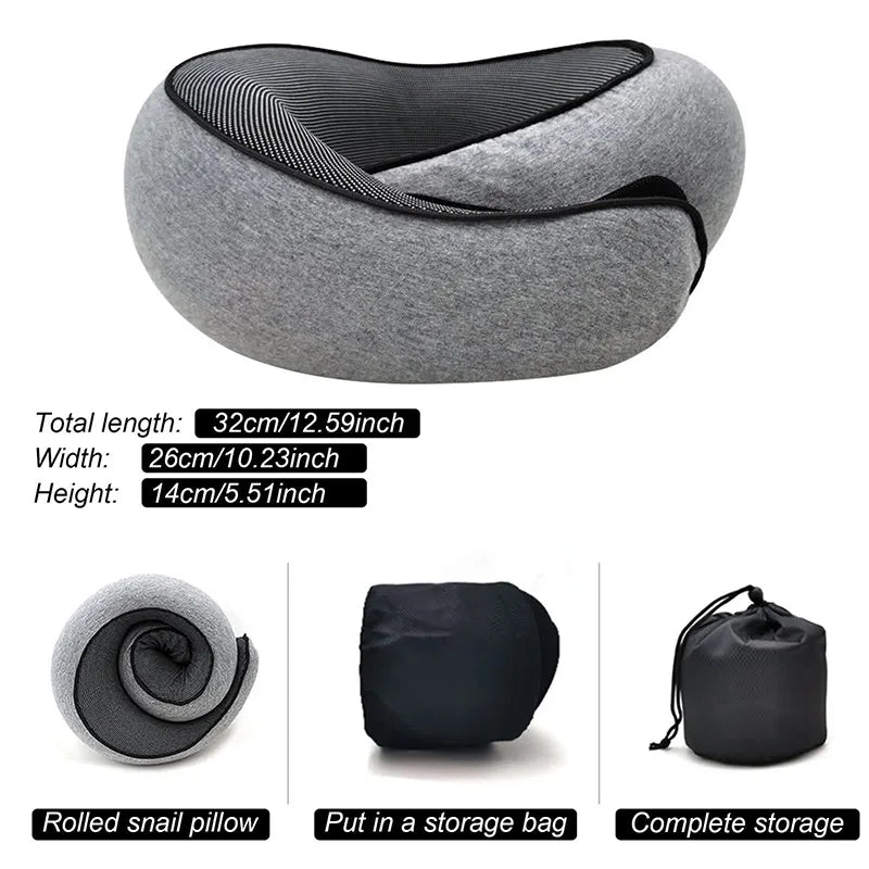 Odyssey Shoppe™ Ultra Comfort Travel Memory Foam Neck Pillow