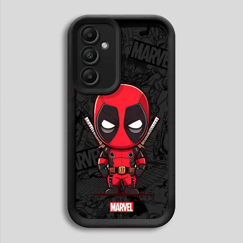 Odyssey Shoppe™Marvel's Deadpool & Groot Samsung Galaxy High Quality Phone case