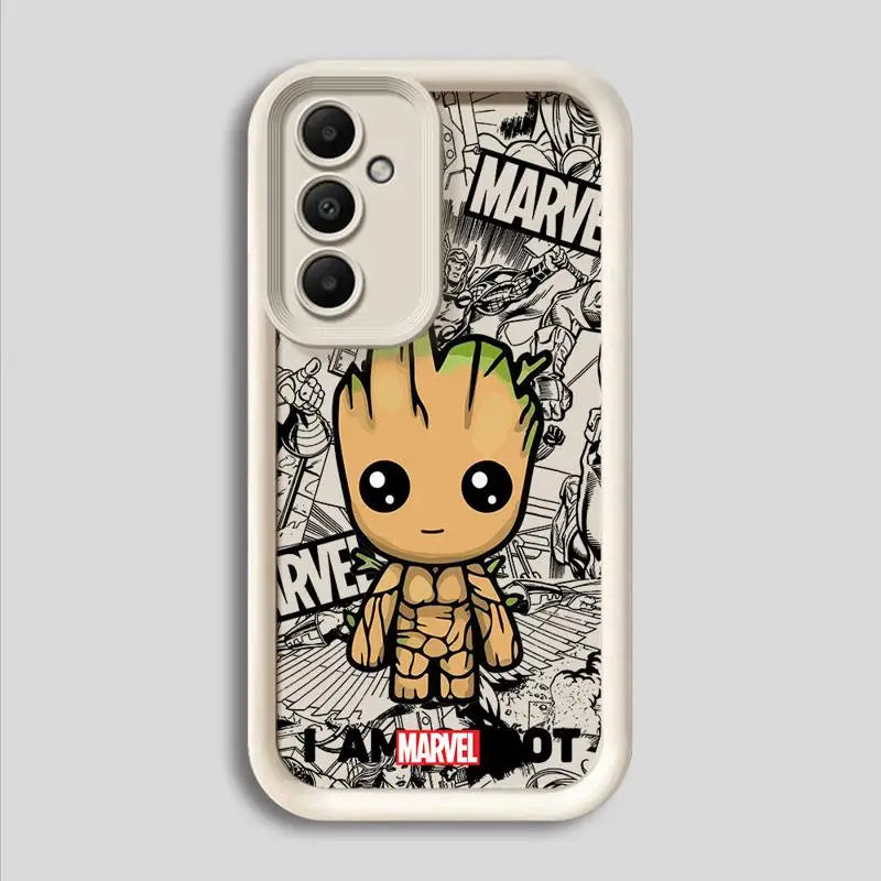 Odyssey Shoppe™Marvel's Deadpool & Groot Samsung Galaxy High Quality Phone case