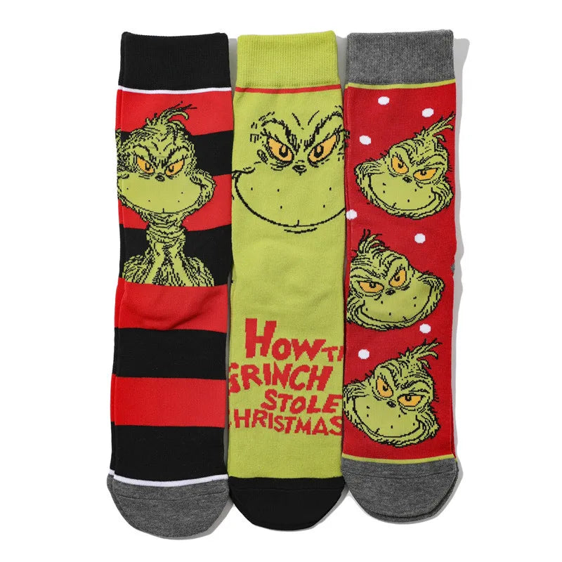 Odyssey™2024  Authentic Christmas socks starring The Grinch